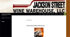 Desktop Screenshot of jacksonstreetwine.com